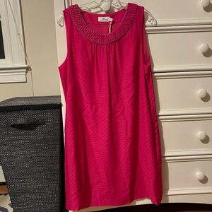 Vineyard Vines Dobby Embellished Shift Dress